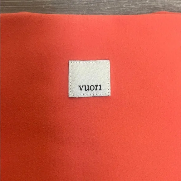 vuor1 Women's Orange High-Waisted Shorts - Picture 3 of 7